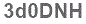 The text to enter in the texbox below is: 3d0DNH