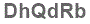 The text to enter in the texbox below is: DhQdRb