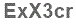 The text to enter in the texbox below is: ExX3cr