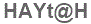 The text to enter in the texbox below is: HAYt@H