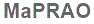 The text to enter in the texbox below is: MaPRAO