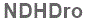 The text to enter in the texbox below is: NDHDro