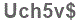 The text to enter in the texbox below is: Uch5v$