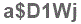 The text to enter in the texbox below is: a$D1Wj