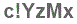 The text to enter in the texbox below is: c!YzMx