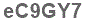 The text to enter in the texbox below is: eC9GY7