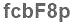 The text to enter in the texbox below is: fcbF8p