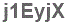 The text to enter in the texbox below is: j1EyjX