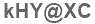 The text to enter in the texbox below is: kHY@XC