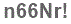The text to enter in the texbox below is: n66Nr!