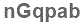 The text to enter in the texbox below is: nGqpab