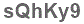 The text to enter in the texbox below is: sQhKy9
