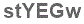 The text to enter in the texbox below is: stYEGw