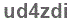 The text to enter in the texbox below is: ud4zdi