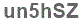 The text to enter in the texbox below is: un5hSZ