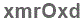 The text to enter in the texbox below is: xmrOxd
