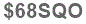 The text to enter in the texbox below is: $68SQO