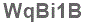 The text to enter in the texbox below is: WqBi1B