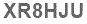 The text to enter in the texbox below is: XR8HJU