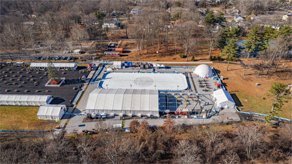 Event Tent Rental Safety: How We Prepare Tents for Wind, Rain & Extreme Weather Conditions Event Tent Rentals Outdoor View Winter Wonderland