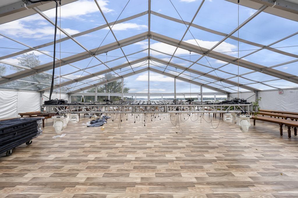 Large Event Tent Rental: Real-World Solutions for High-Capacity Galas, Fundraisers & Festivals large event tent rental interior view by Main Attractions