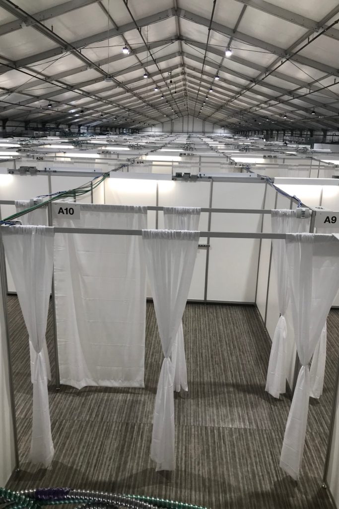 rapid deployment shelter systems hospital