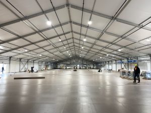 Temporary structures for construction sites