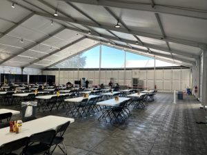 Industrial Lunch Tent by Main Attractions