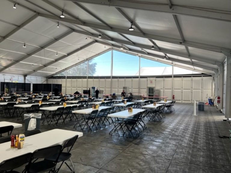 Blog Industrial Lunch Tent by Main Attractions